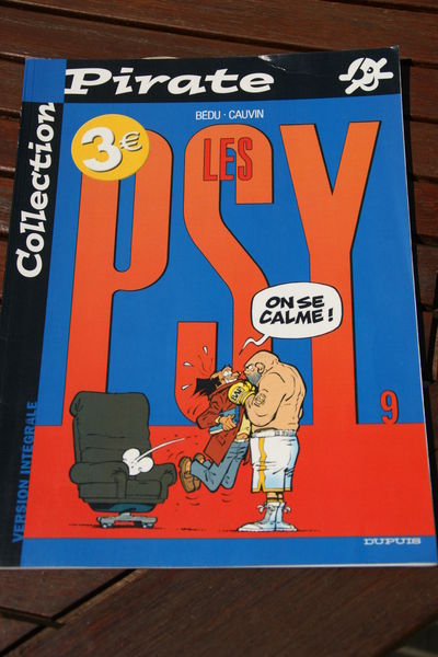 BD  les psys  n�9  on se calme  de B�du et Cauvin 2 Nieuil-l'Espoir (86)