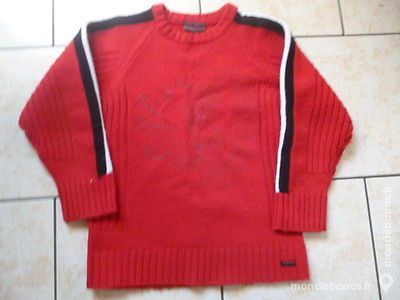 Pull gar�on rouge  Taille 10 ans 3 Argenton-sur-Creuse (36)