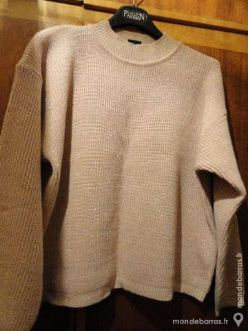 Pull rose et argent L 44/46 15 Strasbourg (67)