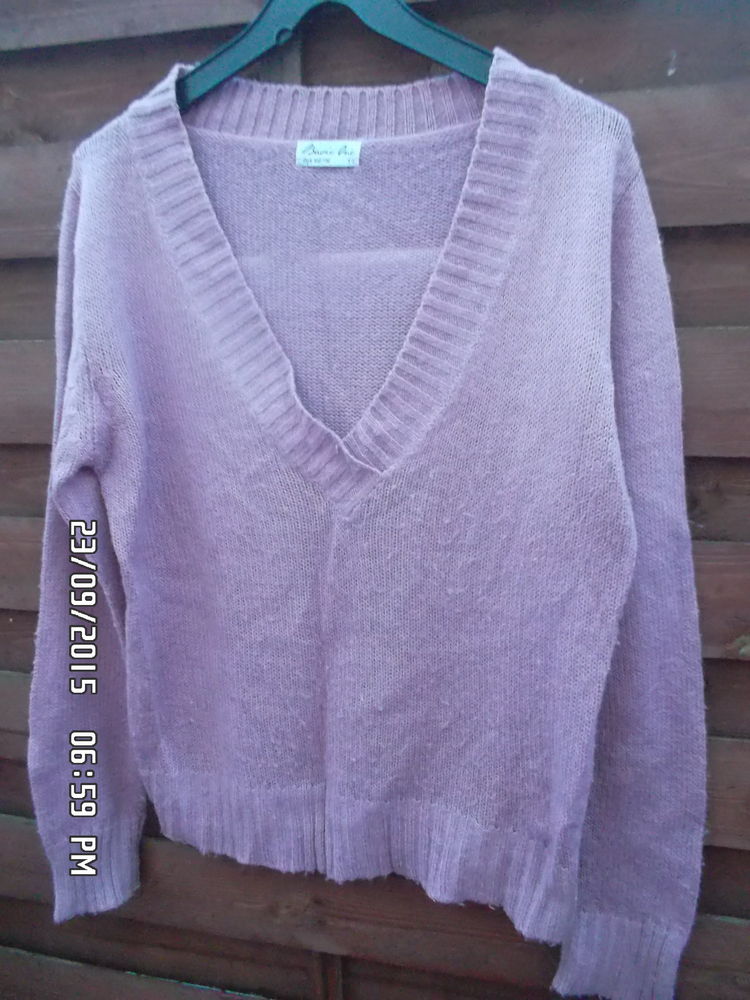 PULL ROSE CLAIR T.3*JUSTE 3E*KIKI60230 3 Chambly (60)