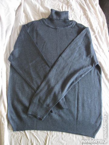 Pull Col Roul� Laine L Bleu 10 Chalon-sur-Sa�ne (71)