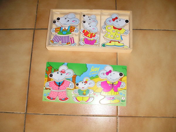 Puzzle en bois de Suzy la souris et sa famille 10 Sept�mes-les-Vallons (13)