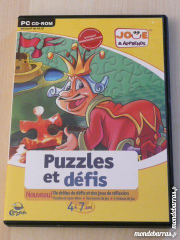 JEU PC PUZZLES ET DEFIS 4 - 7 ANS 3 Escalquens (31)