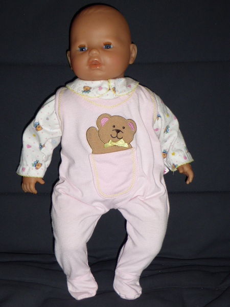 Pyjama rose ourson coeur poup�e 42 � 48 cm 5 Rueil-Malmaison (92)