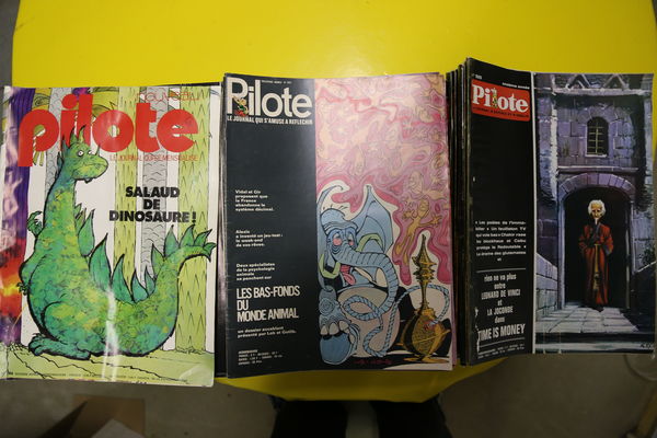 Rare collection de la revue PILOTE de 1969 � 1974 100 Fontaine-le-Comte (86)