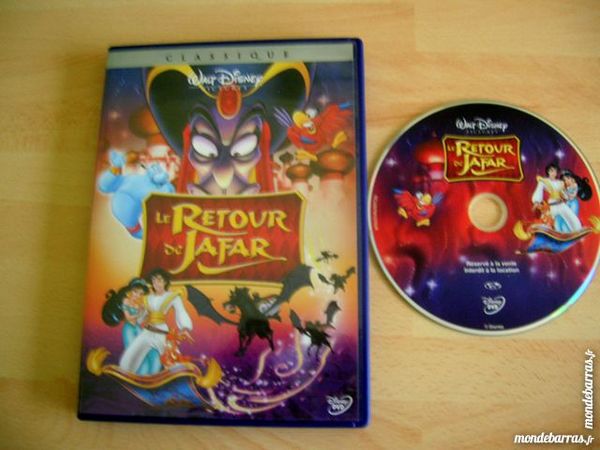 DVD LE RETOUR de JAFAR - W. Disney 8 Nantes (44)
