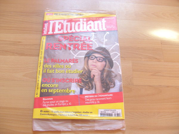Revue L'�tudiant N� 371 - Septembre 2013 3 Ardoix (07)