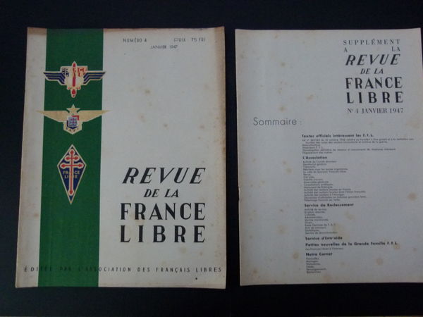REVUE DE LA FRANCE LIBRE 5 Rochefort (17)