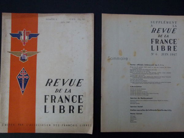 REVUE DE LA FRANCE LIBRE 5 Rochefort (17)