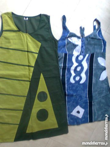 2 robes d'�t� verte - bleue - S/M - zoe 5 Martigues (13)