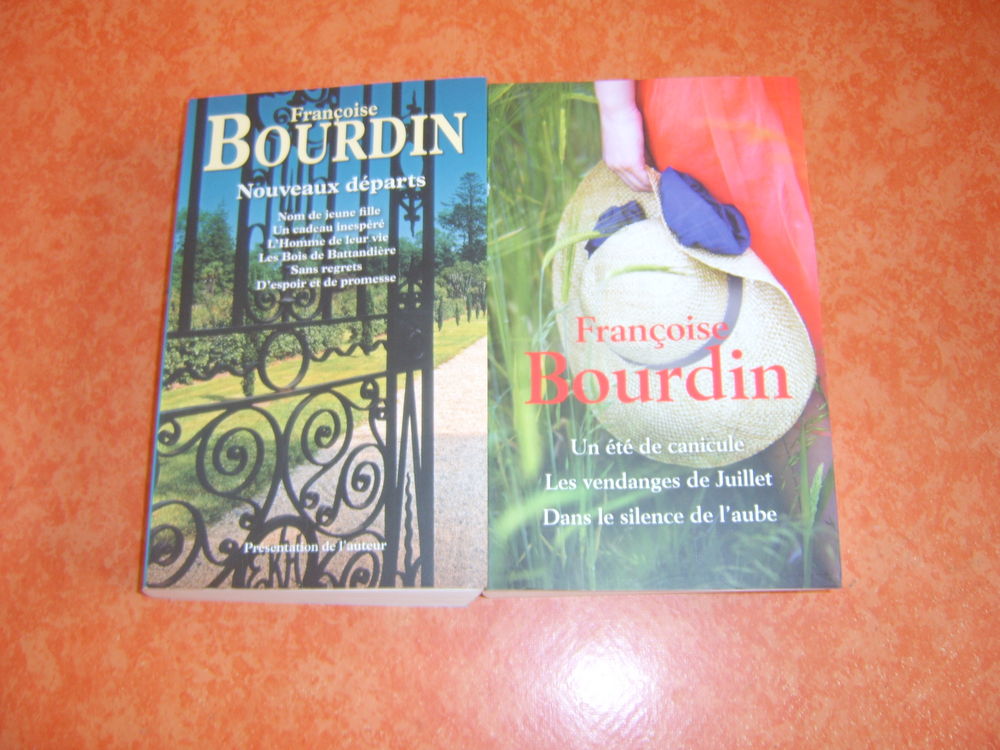 Romans de Fran�oise Bourdin 25 Romagnat (63)