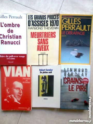 6 romans - Vian , Ranucci � c1zoe 3 Martigues (13)