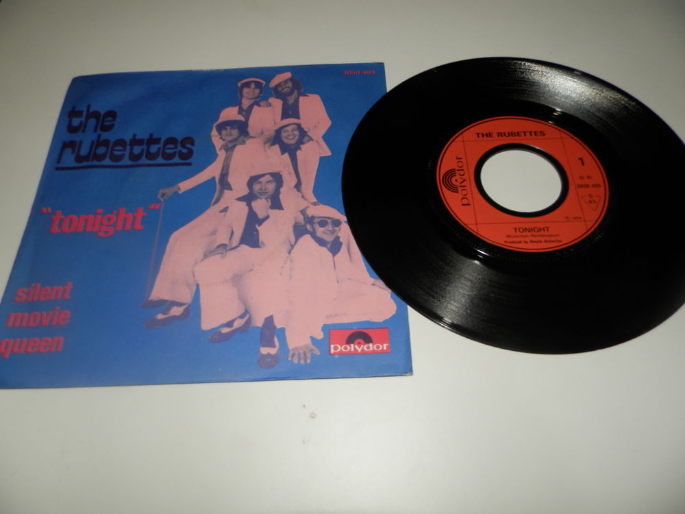 The Rubettes  -  Tonight/silent movie queen 4 Paris 12 (75)