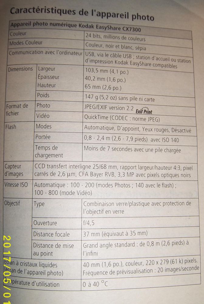 A saisir appareil photo num�rique 3 Denain (59)