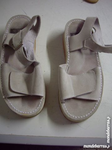 Sandales Beige/Cr�me New Lander pt 37/38-neuves 6 Bouxwiller (67)