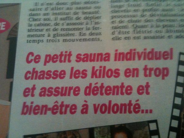 SAUNA INDIVIDUEL 0 Avignon (84)