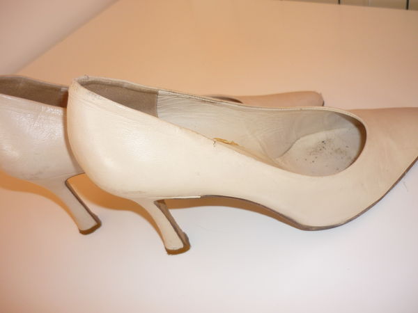 scarpin biege en cuir 10 Avignon (84)