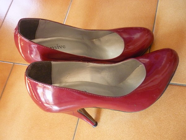 Scarpin bordeau vernie 10 Avignon (84)