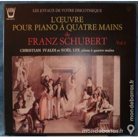 Schubert - Piano � 4 mains - Vol 1 45 Paris 15 (75)