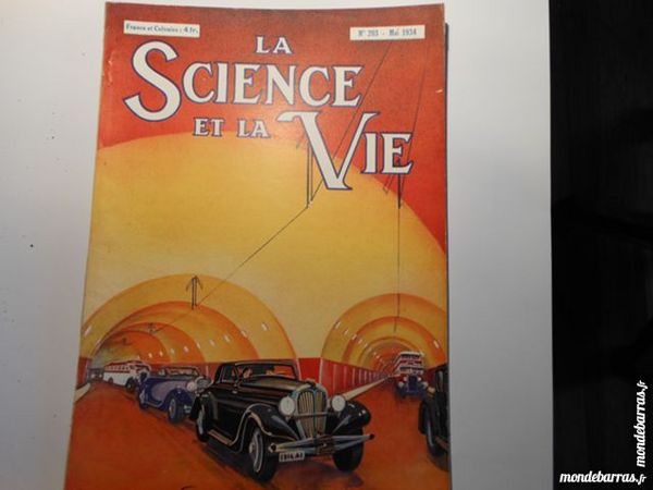 science et vie N�203 de mai1934 5 Gr�zieu-la-Varenne (69)