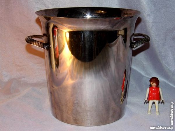 Seau � champagne m�tal argent� vintage antiquit� 40 Dunkerque (59)