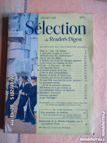 SELECTION DU READER'S DIGEST KIKI60230 5 Chambly (60)