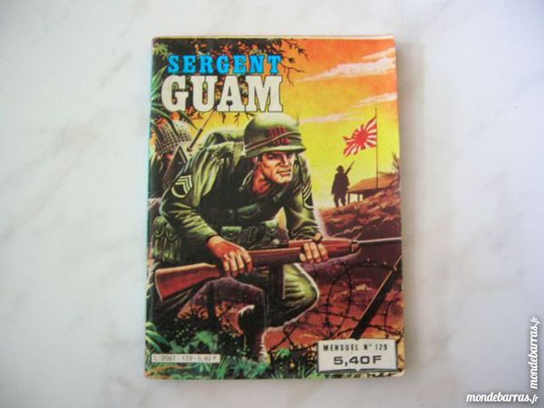 BD SERGENT GUAM n�129 13 Nantes (44)