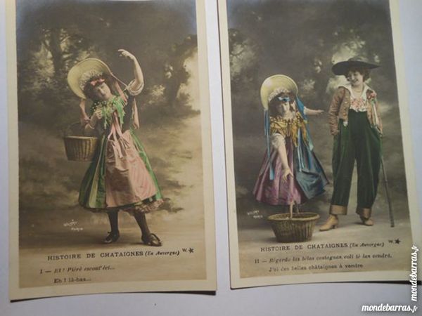  CPA serie de 10   histoire de chataignes   32G2  10 Gr�zieu-la-Varenne (69)