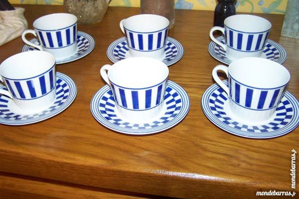 service 6 tasses et sous-tasses + sucrier, NEUF 20 Abbeville (80)