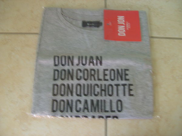 Tee-shirt gris Don Jon de la marque Kulte (Neuf) 35 Ardoix (07)