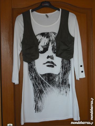 Tee-shirt long avec bol�ro 5 Cramont (80)