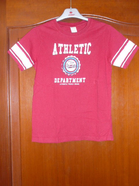 TEE-SHIRT ROUGE DOMYOS 12 ANS 3 Escalquens (31)