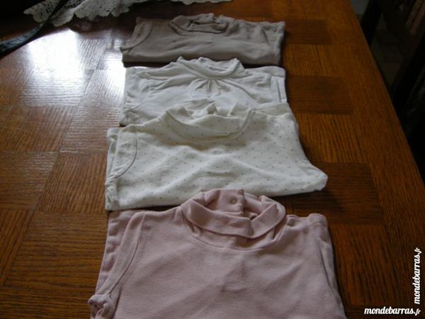 4 tee-shirts  manches longues col roul� 18 mois 10 Laventie (62)