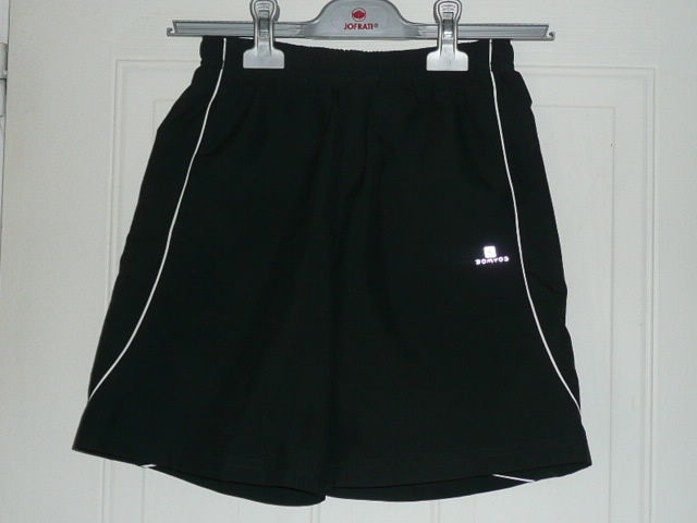 SHORT DE TENNIS NOIR DOMYOS 12 ANS 3 Escalquens (31)