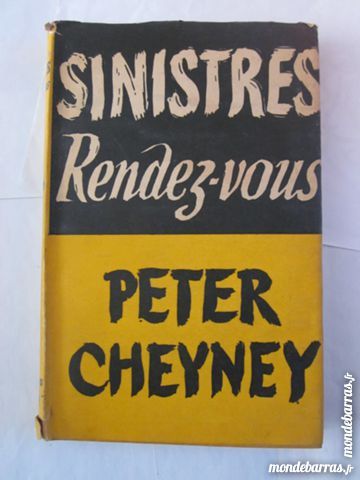 SINITRE RENDEZ VOUS  par  PETER CHEYNEY 4 Brest (29)