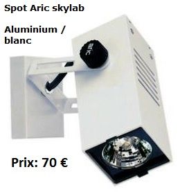 Skylab 01 Noir Sans Lampe
Spot saillie 230 v 50 w
Aric 4328 80 �tr�chy (91)