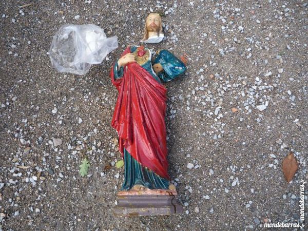 Statue en pl�tre sacr�-coeur de j�sus 10 Castres (81)