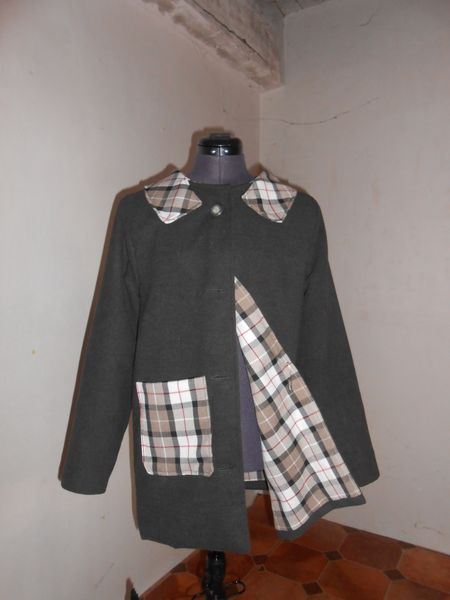 Superbe manteau pour femme confection maison sur mesure 40 Fonters-du-Raz�s (11)