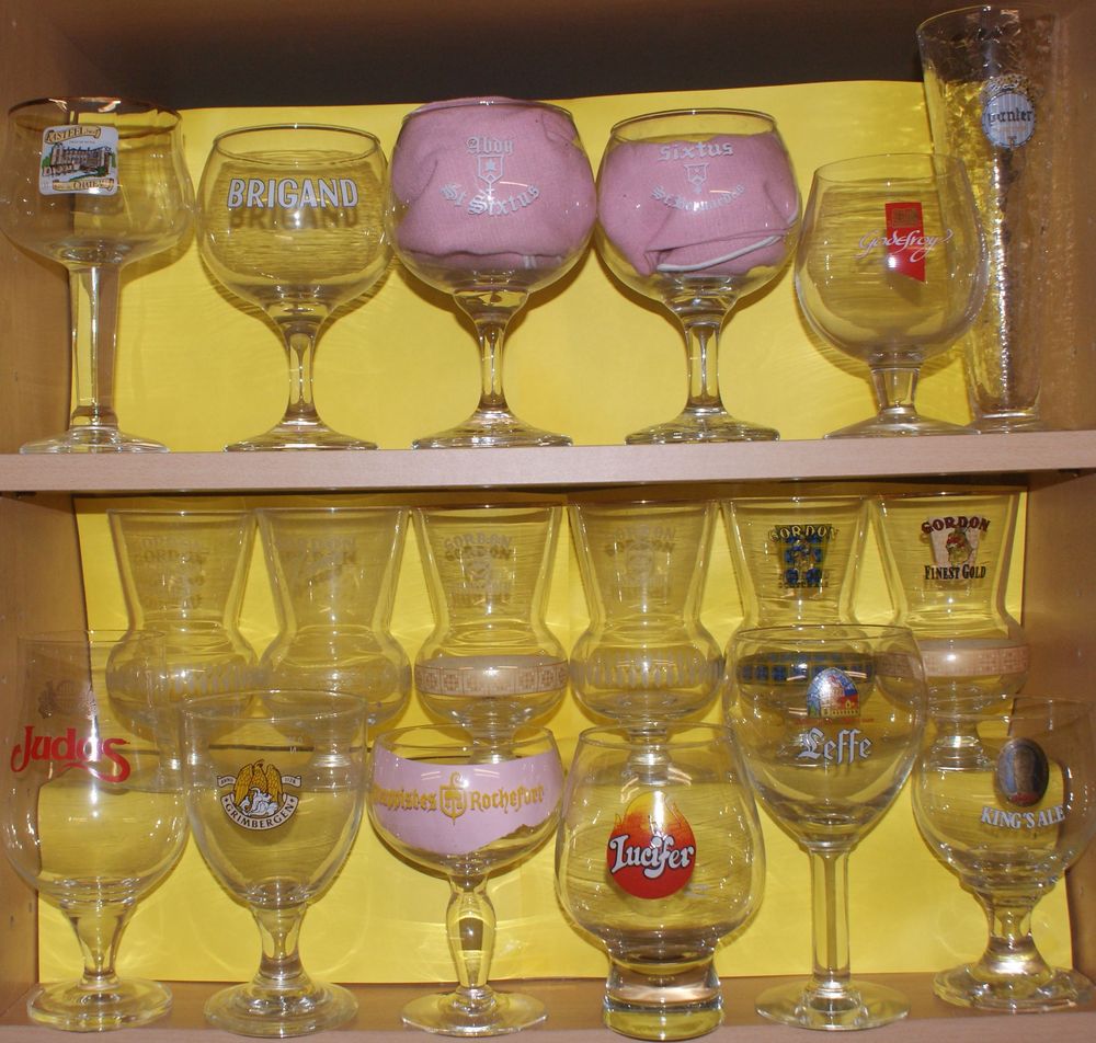  superbes verres � bi�re 3 Montcy-Notre-Dame (08)