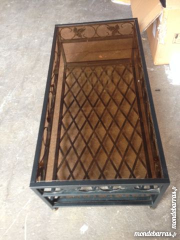 table basse dessus verre fum� 25 Salenthal (67)