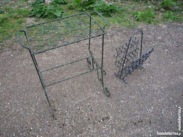 Table en fer forg�/porte revue 15 Castres (81)
