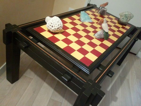 Table  Mod�le UNIQUE En Fresnes Massif  Artisanale 450 Vias (34)