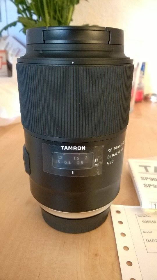 TAMRON SP 90mm F/2.8 Di MACRO 1:1 VC USD (dernier mod�le)
390 Paris 16 (75)