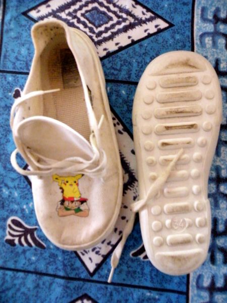 tennis pokemon blanche a lacet t 34 3 Viriat (01)