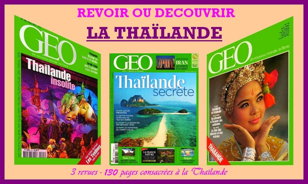 THA�LANDE - g�o / prixportcompris 13 Paris 10 (75)