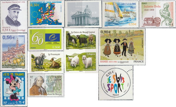 Timbre collection France en euro 0�50 � 0�90 NEUF
0 Aubin (12)
