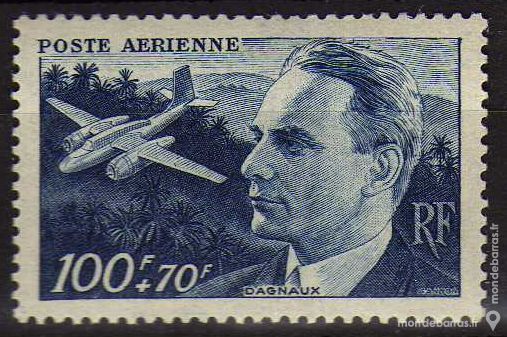 Timbre France NEUF** N� 22 POSTE AERIENNE 2 La Seyne-sur-Mer (83)
