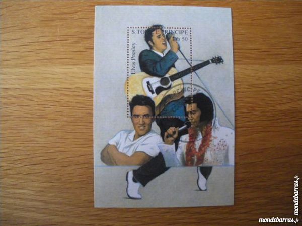 Timbre planche Elvis PRESLEY 5 Rennes (35)