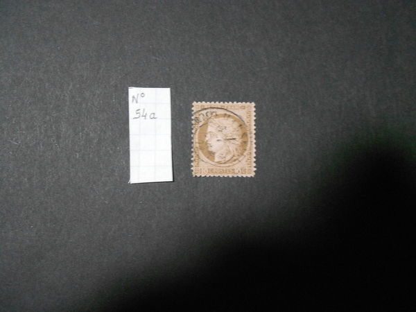 TIMBRE POSTE CLASSIQUE FRANCE N�54a 10 Montauban (82)