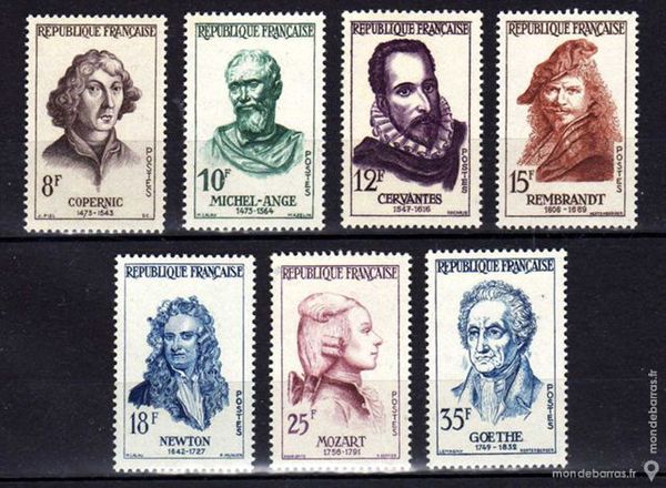 Timbres France NEUFS** N� 1132 � 1138 3 La Seyne-sur-Mer (83)